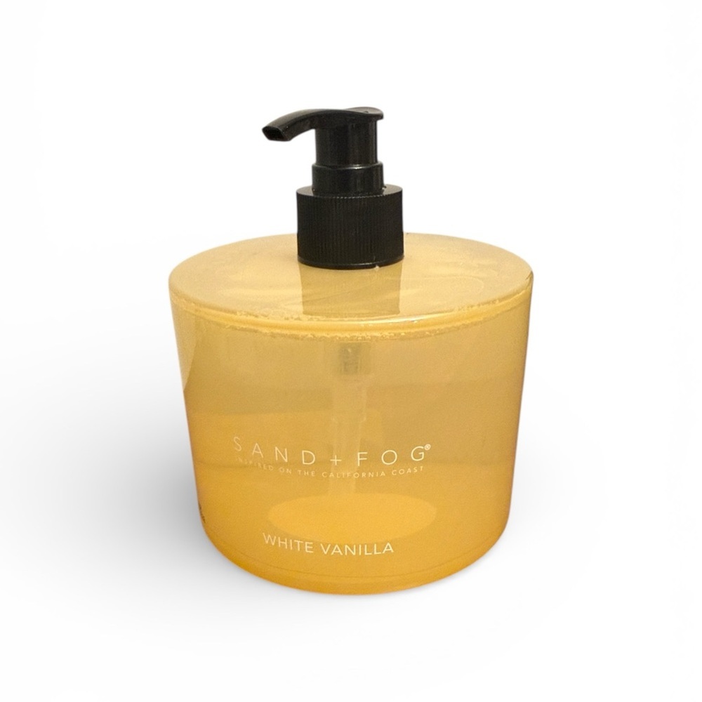 Sand + Fog White Vanilla Hand soap New size 15.7 FL OZ